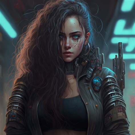 cyberpunk character